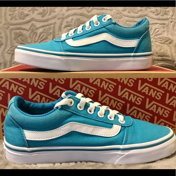 teal van shoes